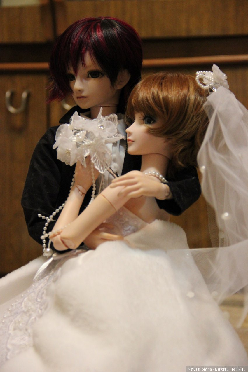 Куклы "Звёзды подиума": продолжение свадебных фото