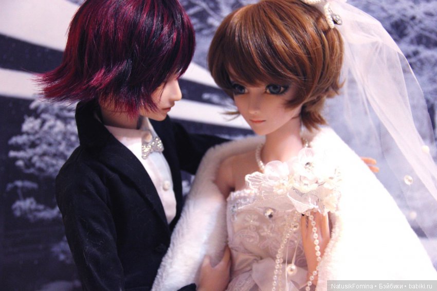 Куклы "Звёзды подиума": продолжение свадебных фото