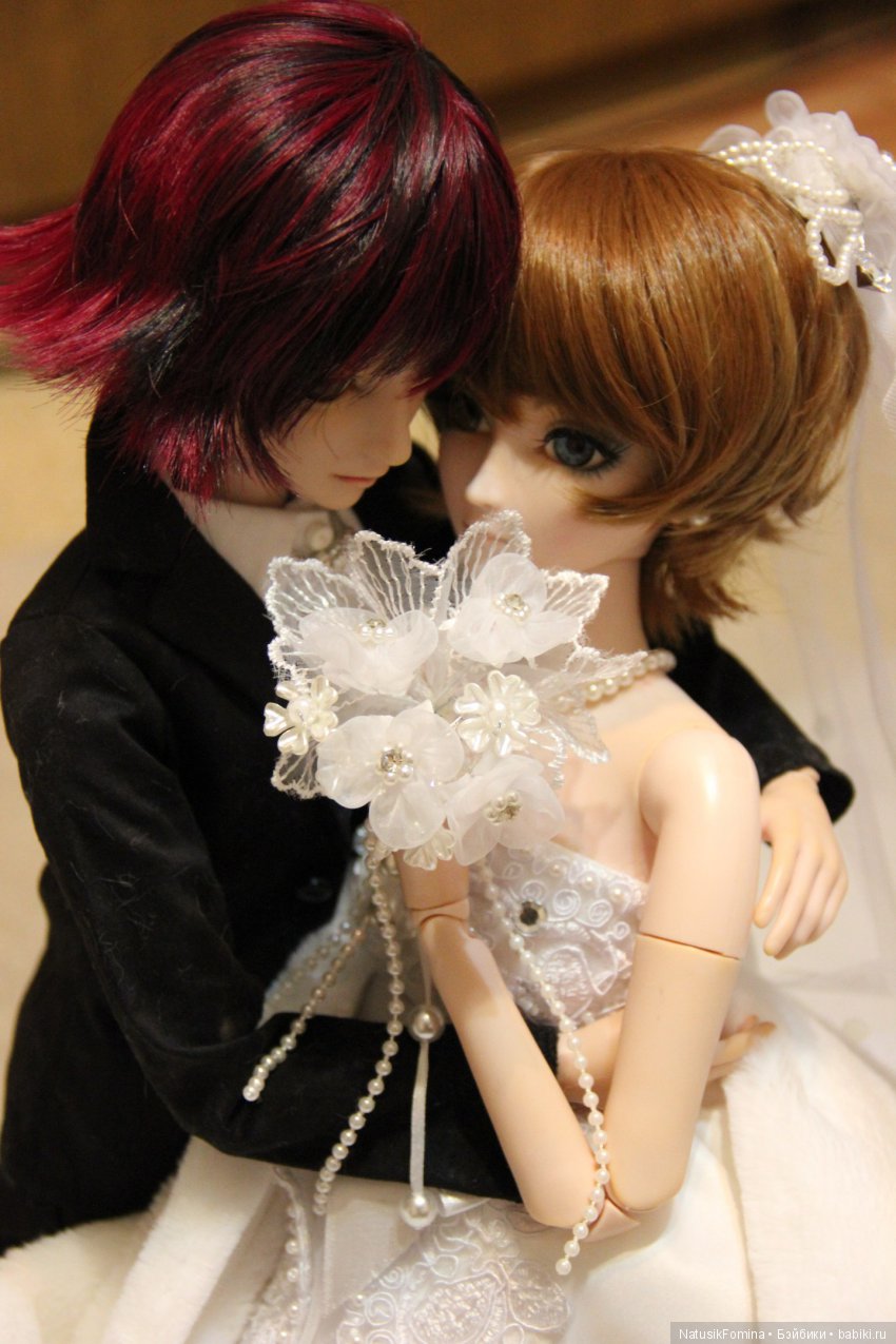Куклы "Звёзды подиума": продолжение свадебных фото