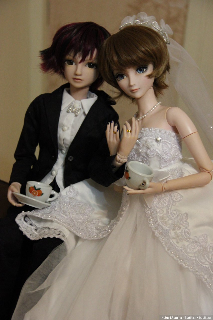Куклы "Звёзды подиума": продолжение свадебных фото