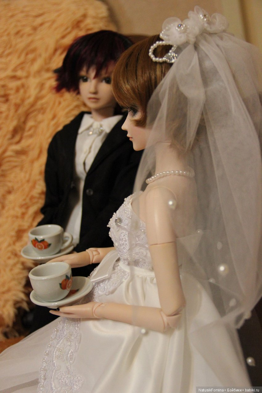 Куклы "Звёзды подиума": продолжение свадебных фото