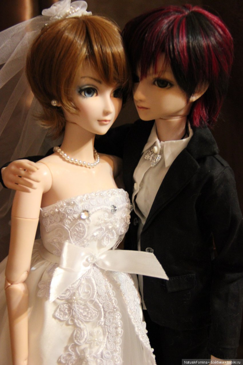 Куклы "Звёзды подиума": продолжение свадебных фото