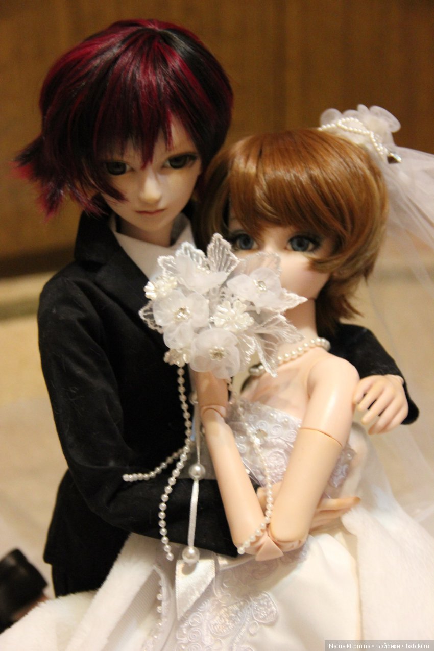 Куклы "Звёзды подиума": продолжение свадебных фото
