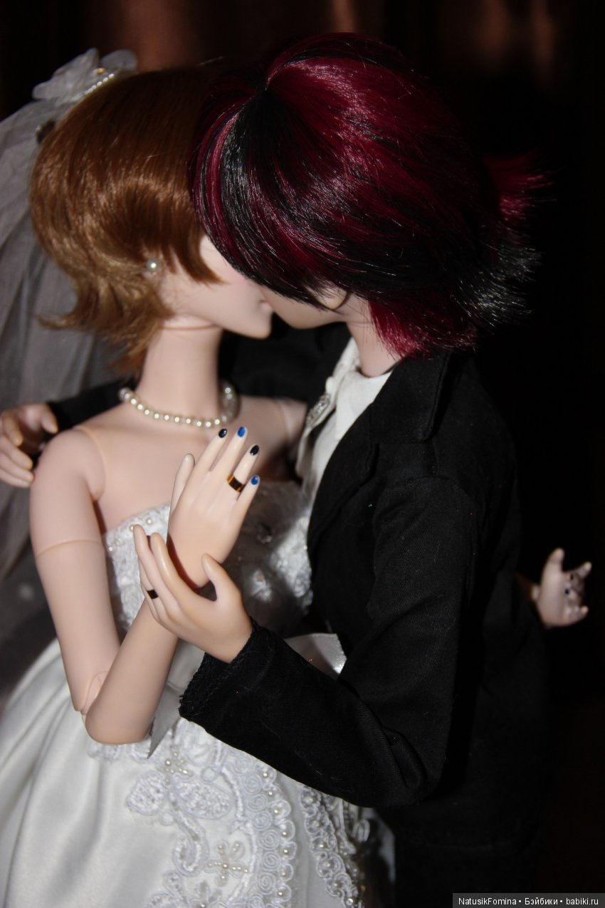 Куклы "Звёзды подиума": продолжение свадебных фото
