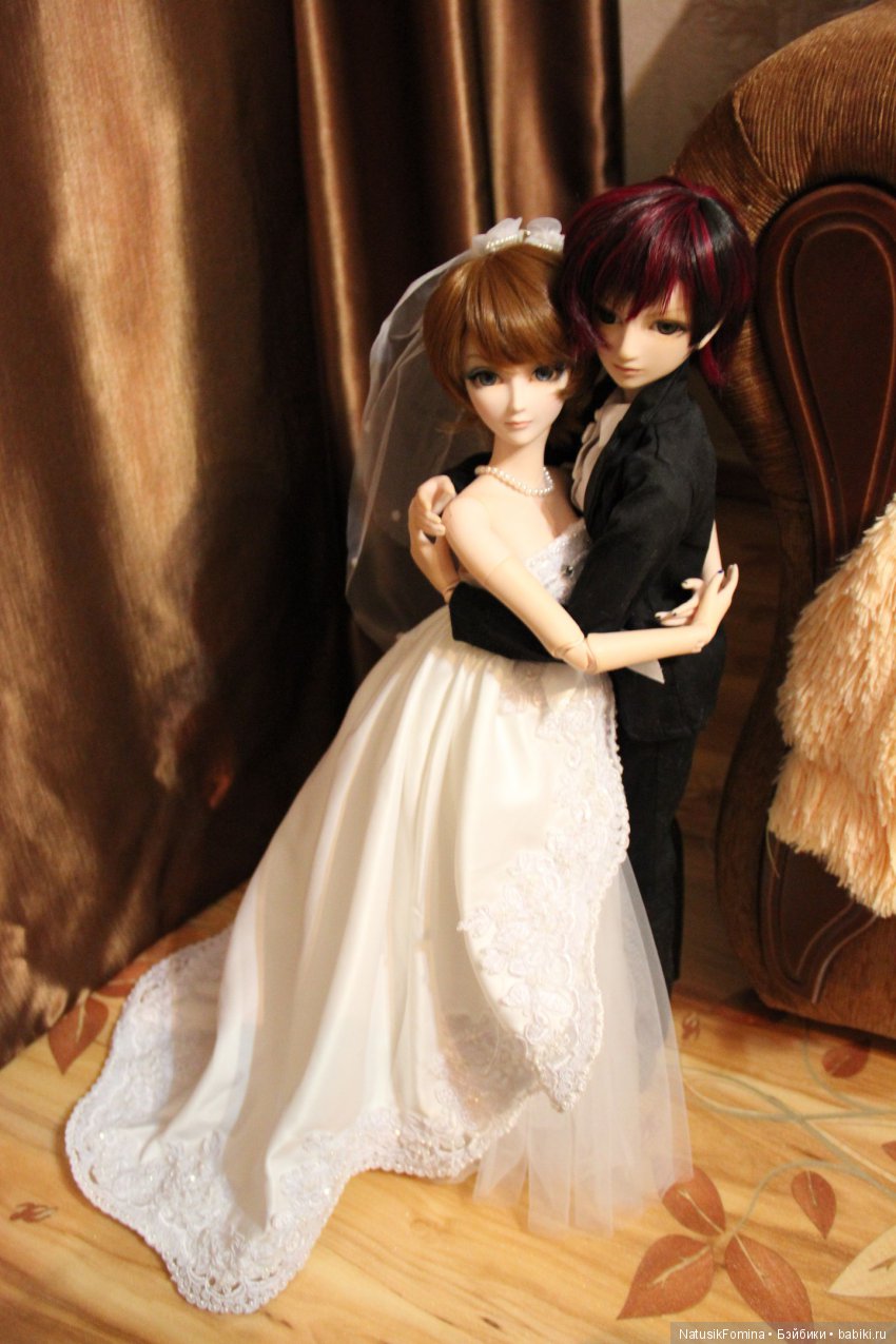 Куклы "Звёзды подиума": продолжение свадебных фото