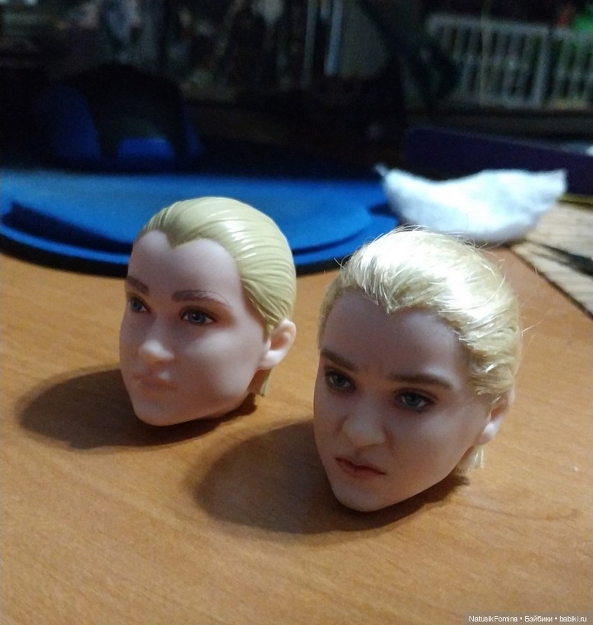 ООАК портретный Драко Малфой - завершила репейнт для своей коллекции (фото 2)