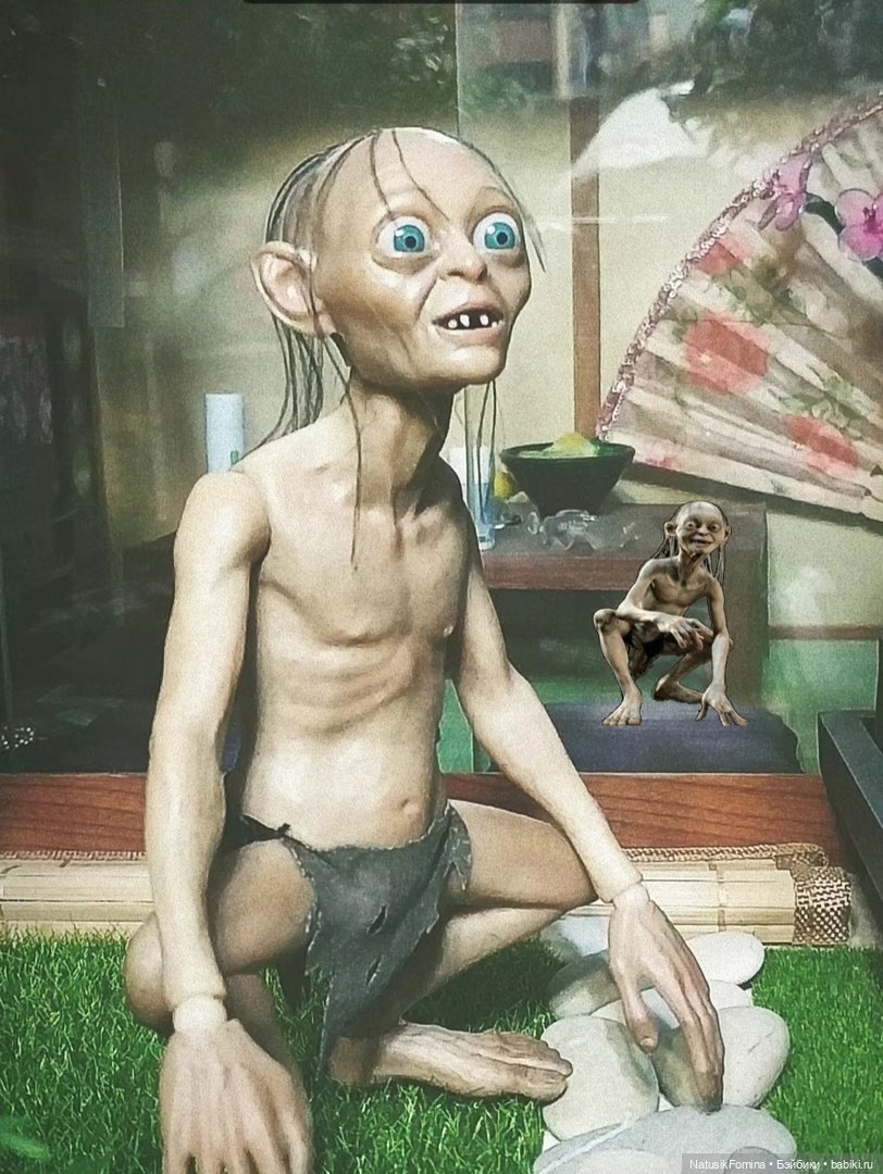 Моя прелесть/сокровище/драгоценность (нужное подчеркнуть) Смеагол от Asmus Toys (фото 6)