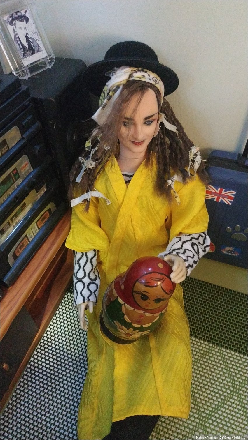 Новогодняя телепрограмма на Бэйбиках. Мелодии и ритмы зарубежной эстрады. Бой Джордж