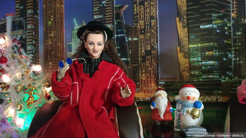 Новогодняя телепрограмма на Бэйбиках. Мелодии и ритмы зарубежной эстрады. Бой Джордж