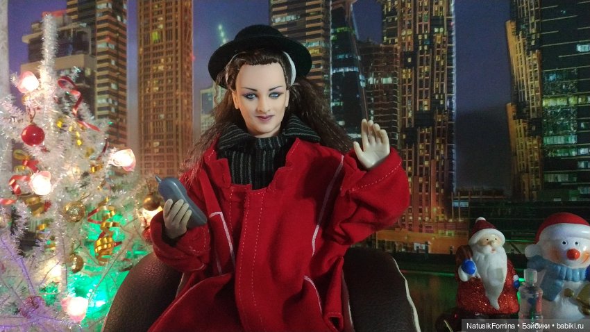 Новогодняя телепрограмма на Бэйбиках. Мелодии и ритмы зарубежной эстрады. Бой Джордж