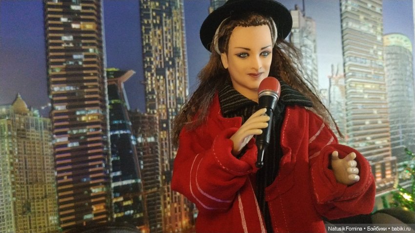 Новогодняя телепрограмма на Бэйбиках. Мелодии и ритмы зарубежной эстрады. Бой Джордж