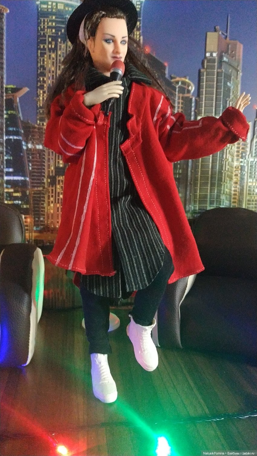 Новогодняя телепрограмма на Бэйбиках. Мелодии и ритмы зарубежной эстрады. Бой Джордж