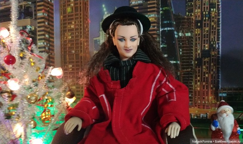 Новогодняя телепрограмма на Бэйбиках. Мелодии и ритмы зарубежной эстрады. Бой Джордж