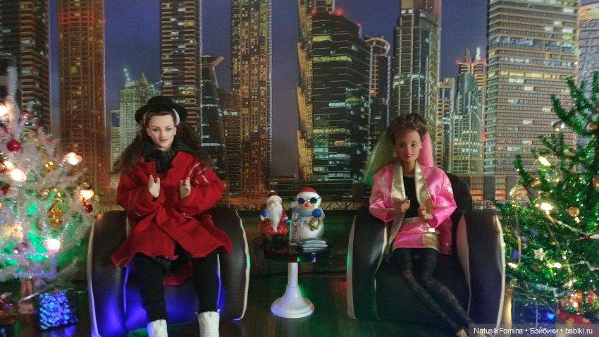 Новогодняя телепрограмма на Бэйбиках. Мелодии и ритмы зарубежной эстрады. Бой Джордж