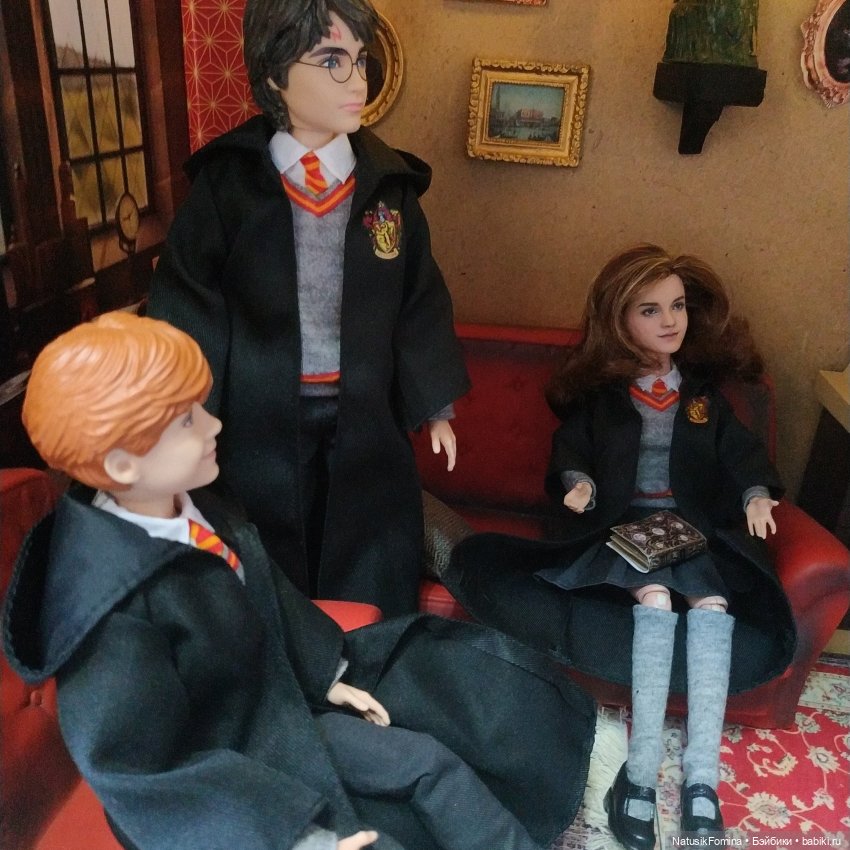 Hermione Granger portrait doll