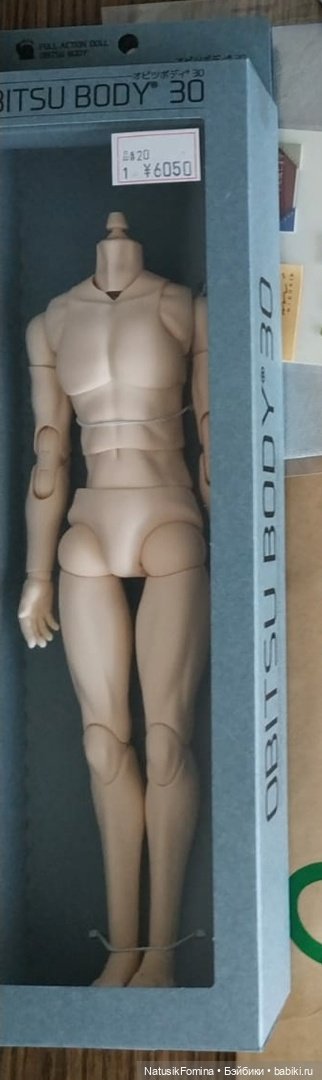 Obitsu 30 см - мини-обзор на шарнирное мужское тело 1:6 (фото 2)