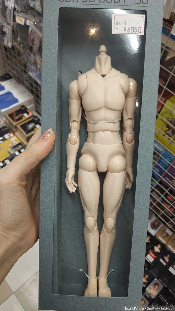 Obitsu 30 см - мини-обзор на шарнирное мужское тело 1:6 (фото 3)