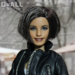 ООАК голова куклы Барби брюнетки Fashionistas #234 репейнт