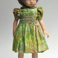 Я это сделала - прошила бонеку. Boneka Becky преображение