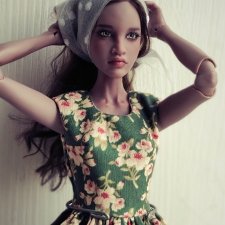 Яблоневый цвет и Такейра. Авторские куколки Юлии Рожневой