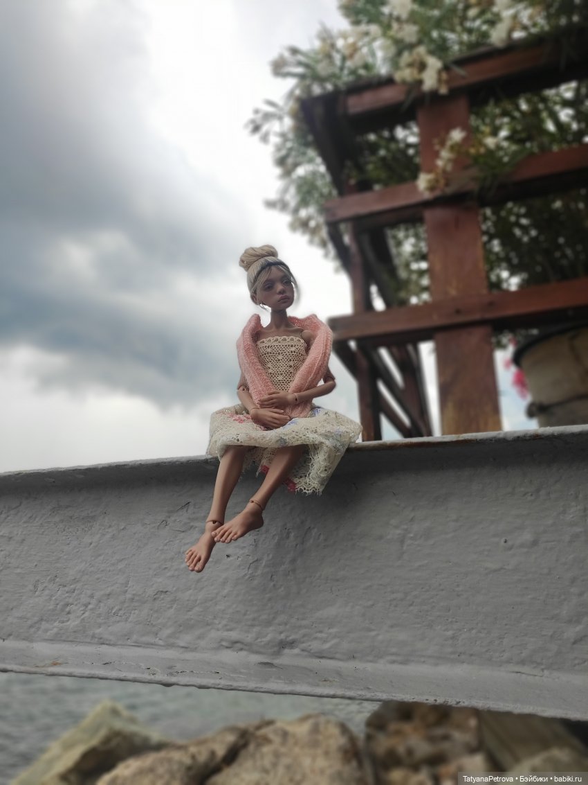 Мы с птичкой на море | Бэйбики Мы с птичкой на море — Куклы Ptichka Art Doll (Ирина Кузина): BJD (фото 5)