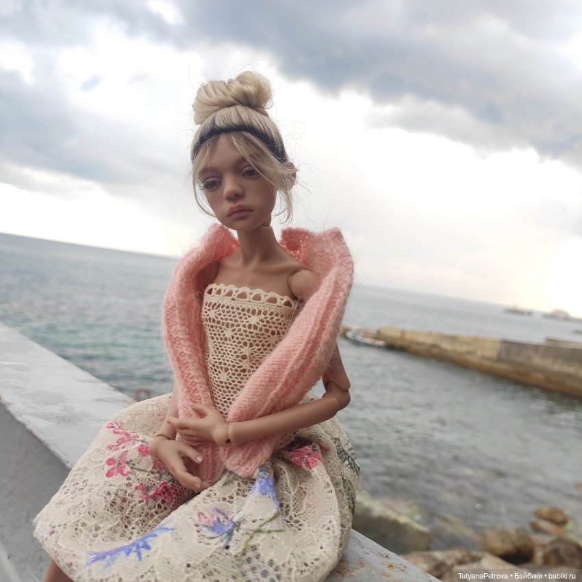 Мы с птичкой на море | Бэйбики Мы с птичкой на море — Куклы Ptichka Art Doll (Ирина Кузина): BJD (фото 4)