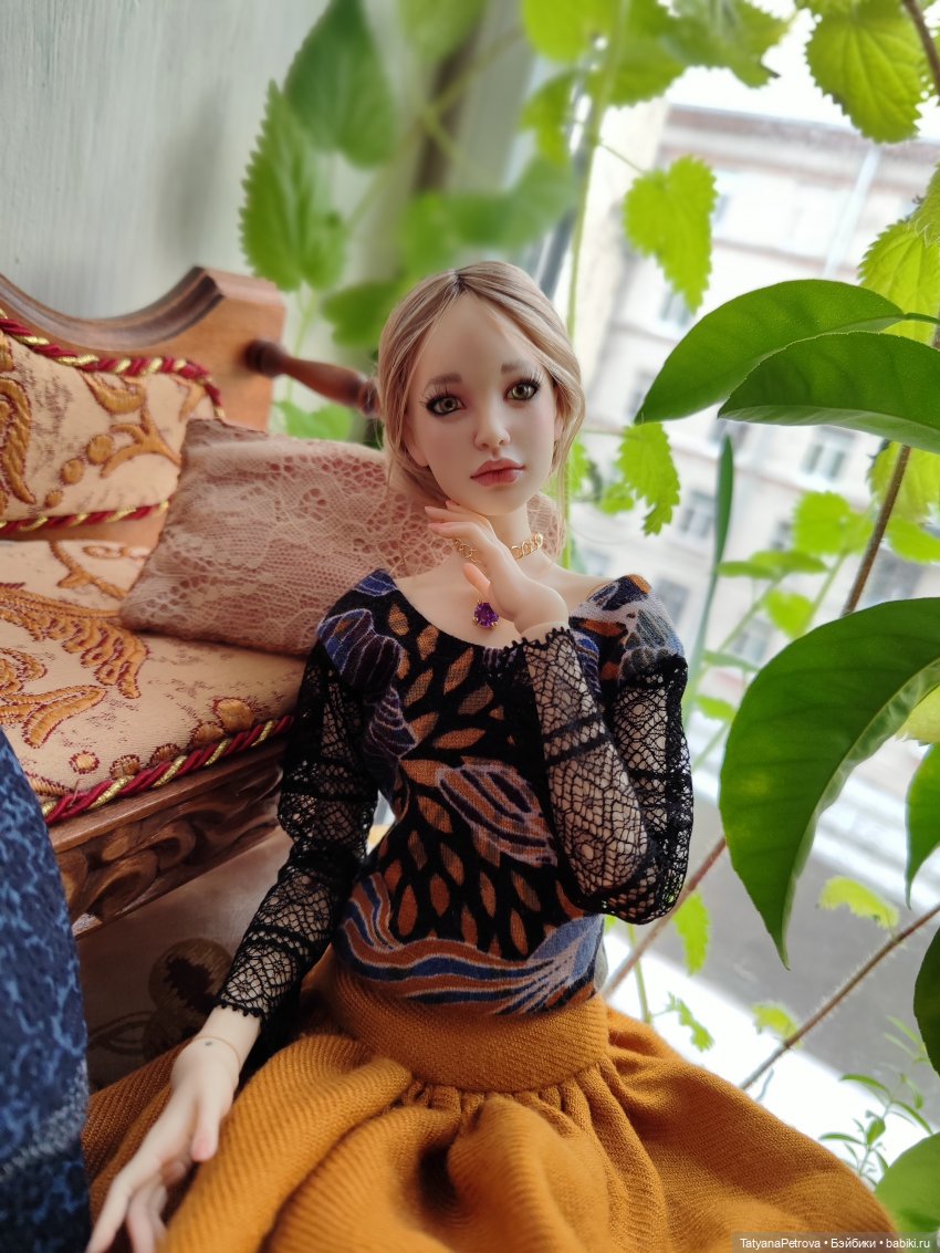 Девушки в зимнем саду — Домашние фото авторских кукол: личные коллекции (фото 3)