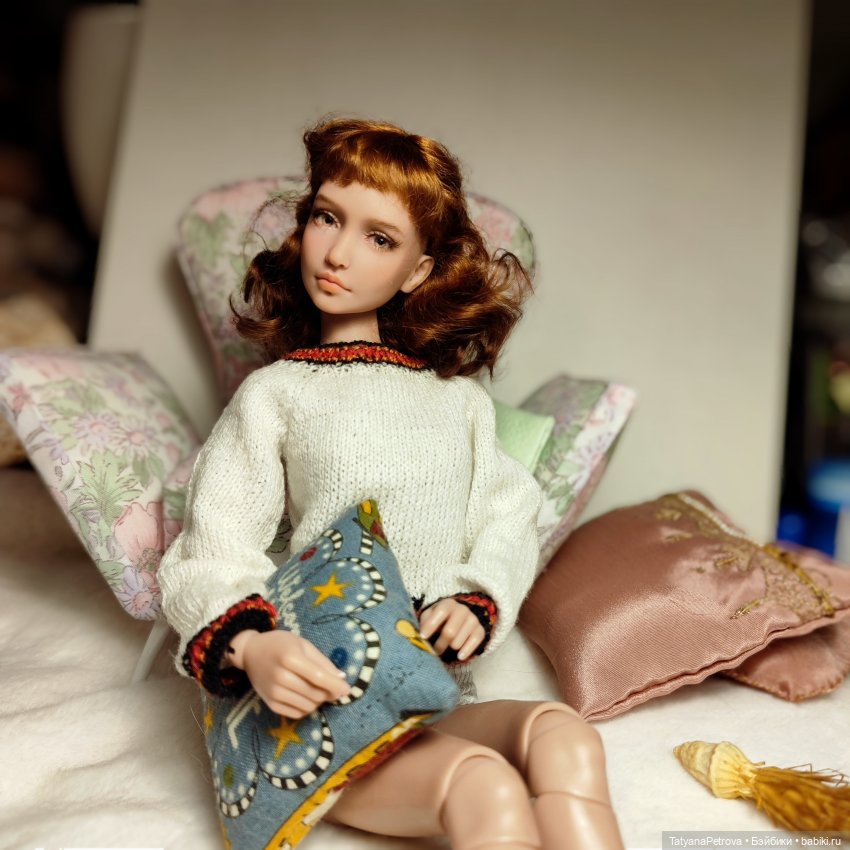 Вечер. Надюшка🤎 — Куклы Tender Creation (Анна Добрякова): российские BJD (БЖД)