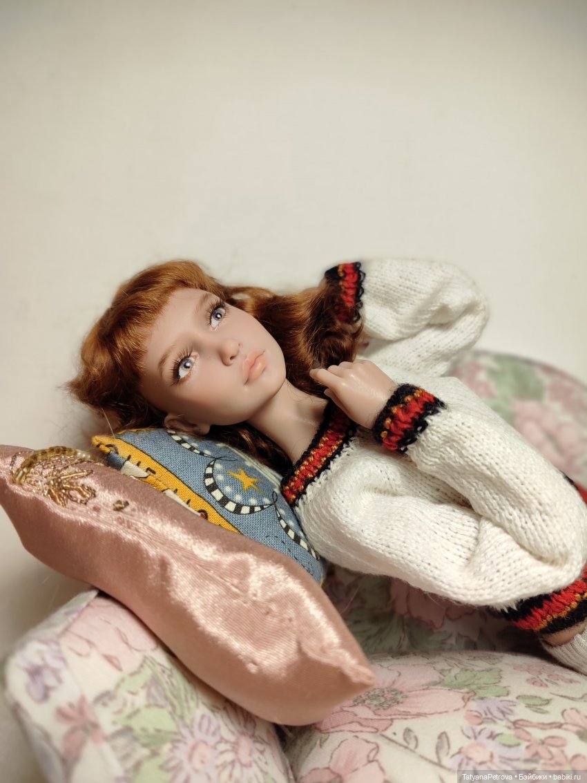 Вечер. Надюшка🤎 — Куклы Tender Creation (Анна Добрякова): российские BJD (БЖД) (фото 4)