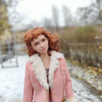 Осеннее снежное