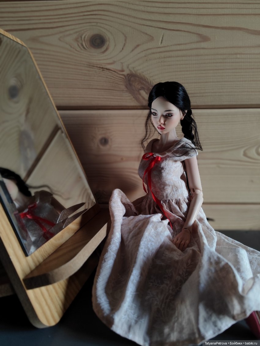 Девушка и зеркало❤ | Бэйбики Девушка и зеркало❤ — Куклы Natalia Loseva (Наталья Лосева): авторские BJD (БЖД) (фото 2)