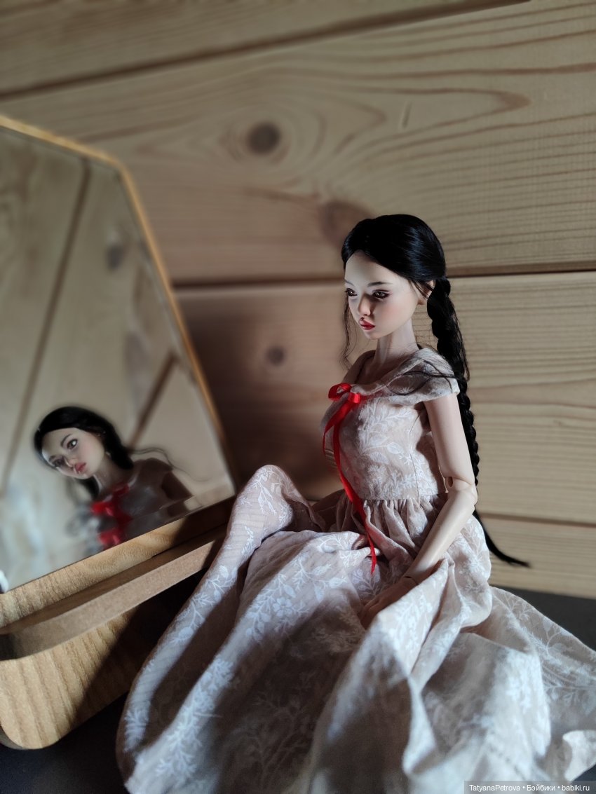 Девушка и зеркало❤ | Бэйбики Девушка и зеркало❤ — Куклы Natalia Loseva (Наталья Лосева): авторские BJD (БЖД)