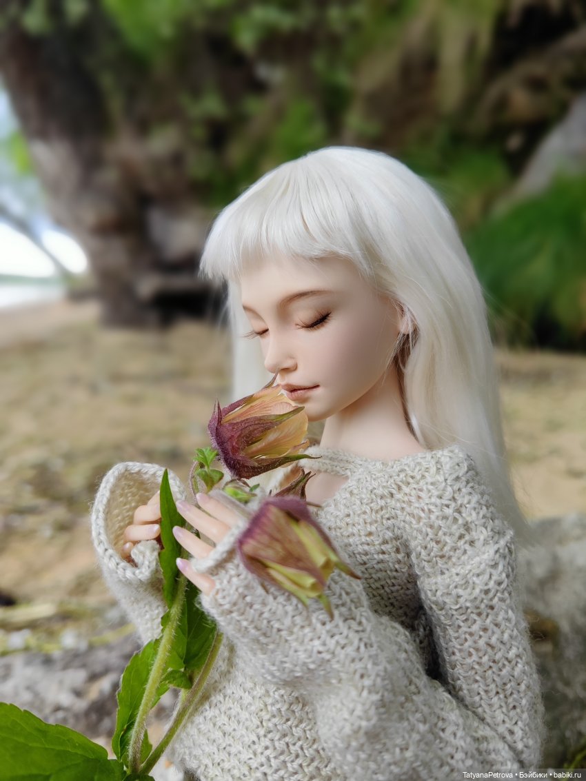 Нева. Весна. Зая 🤍🤍🤍 — Куклы Natalia Loseva (Наталья Лосева): авторские BJD (БЖД) (фото 4)
