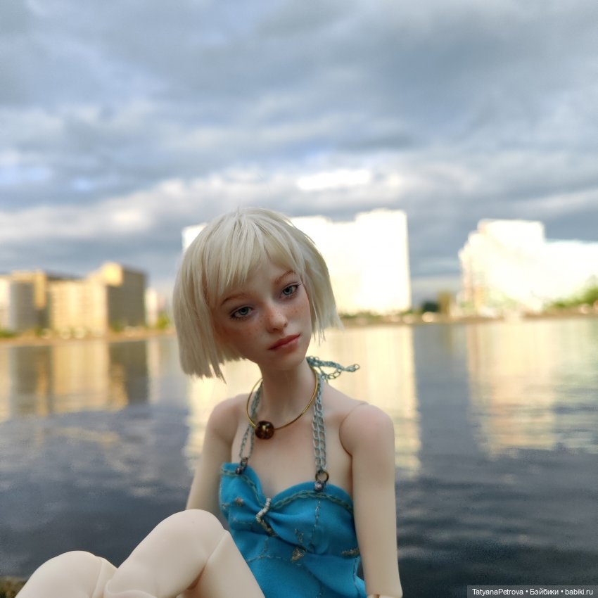 Август, вечер, Наташка 💙 — Разные куклы BJD (БЖД): редкие бренды (фото 4)
