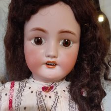 Антикварная кукла C.M Bergmann Simon Halbig