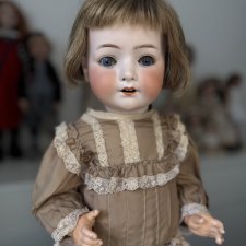 Шикарная антикварная кукла Heubach Köppelsdorf 320-6