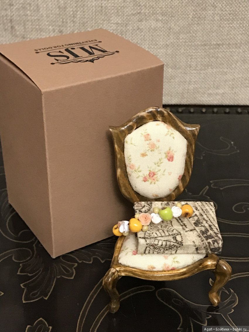 Милый стульчик — Мебель для кукол и домиков: фото