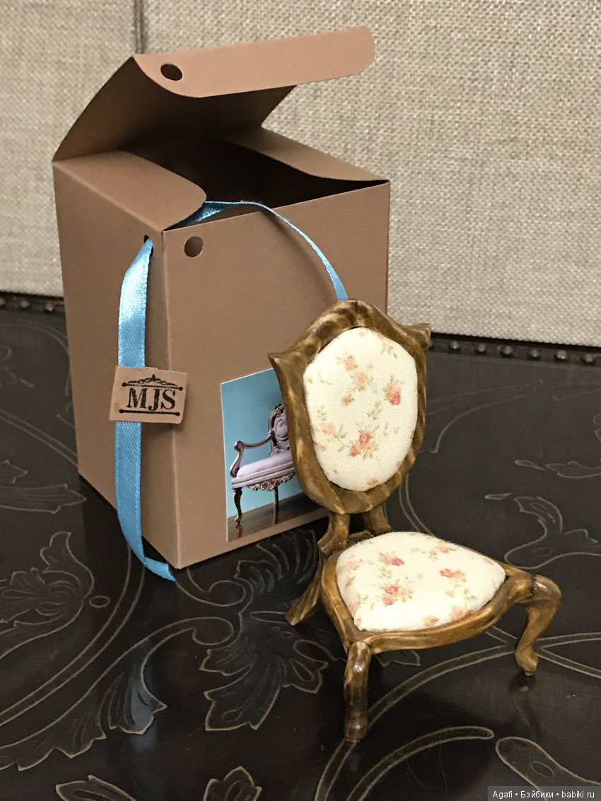 Милый стульчик — Мебель для кукол и домиков: фото (фото 7)