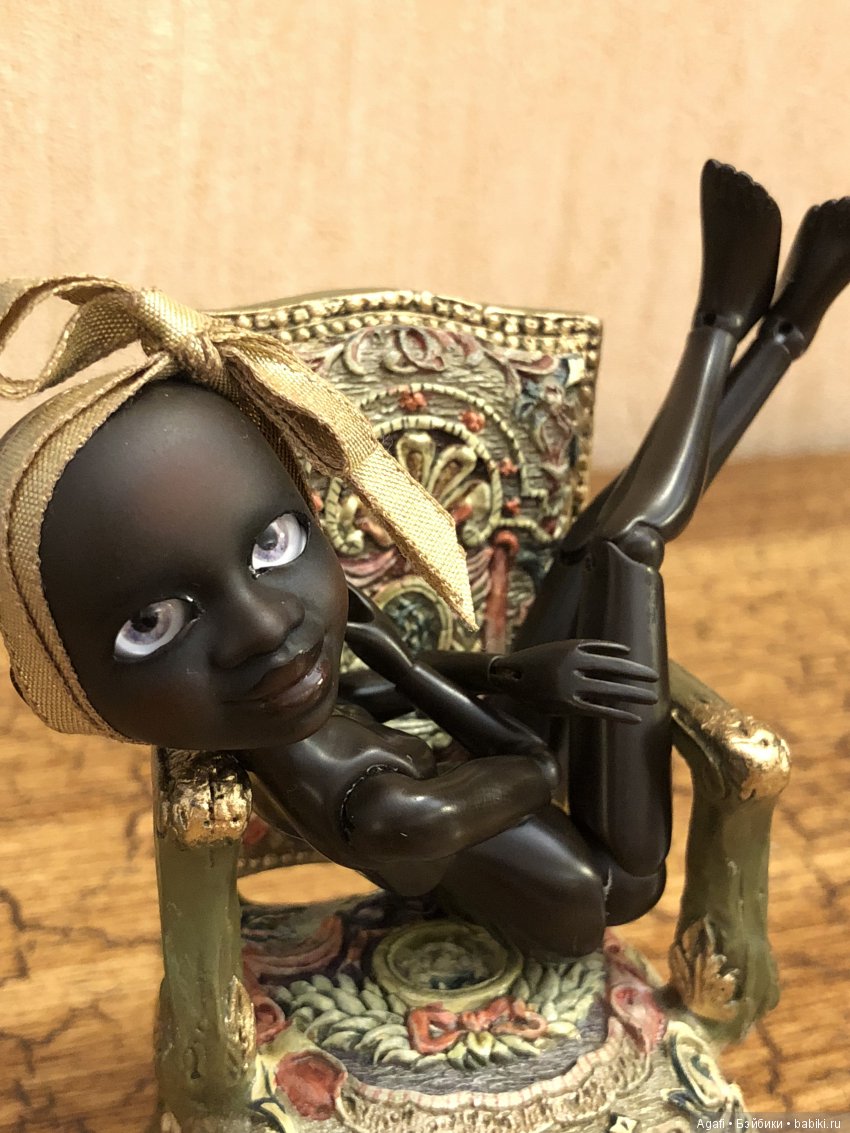 Девочка уголёк — Куклы Milim Studio (Милим): российские БЖД (фото 8)