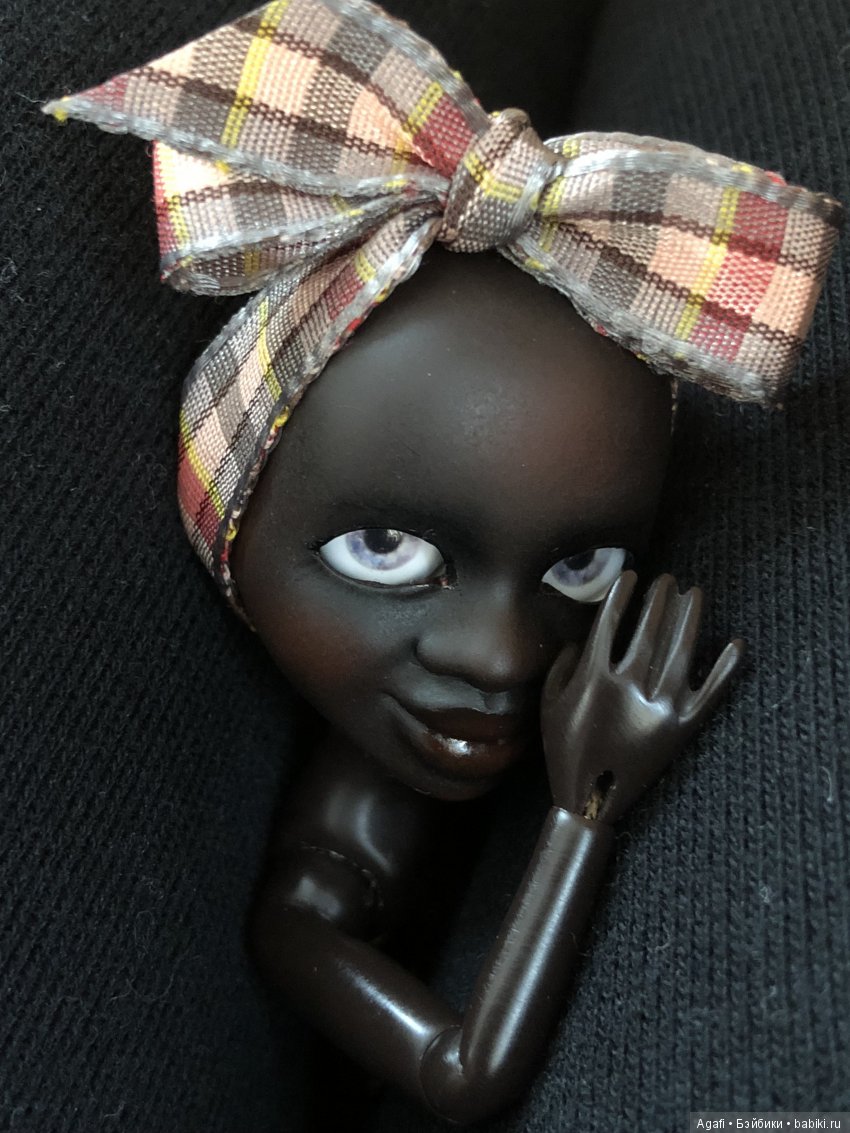 Девочка уголёк — Куклы Milim Studio (Милим): российские БЖД (фото 3)