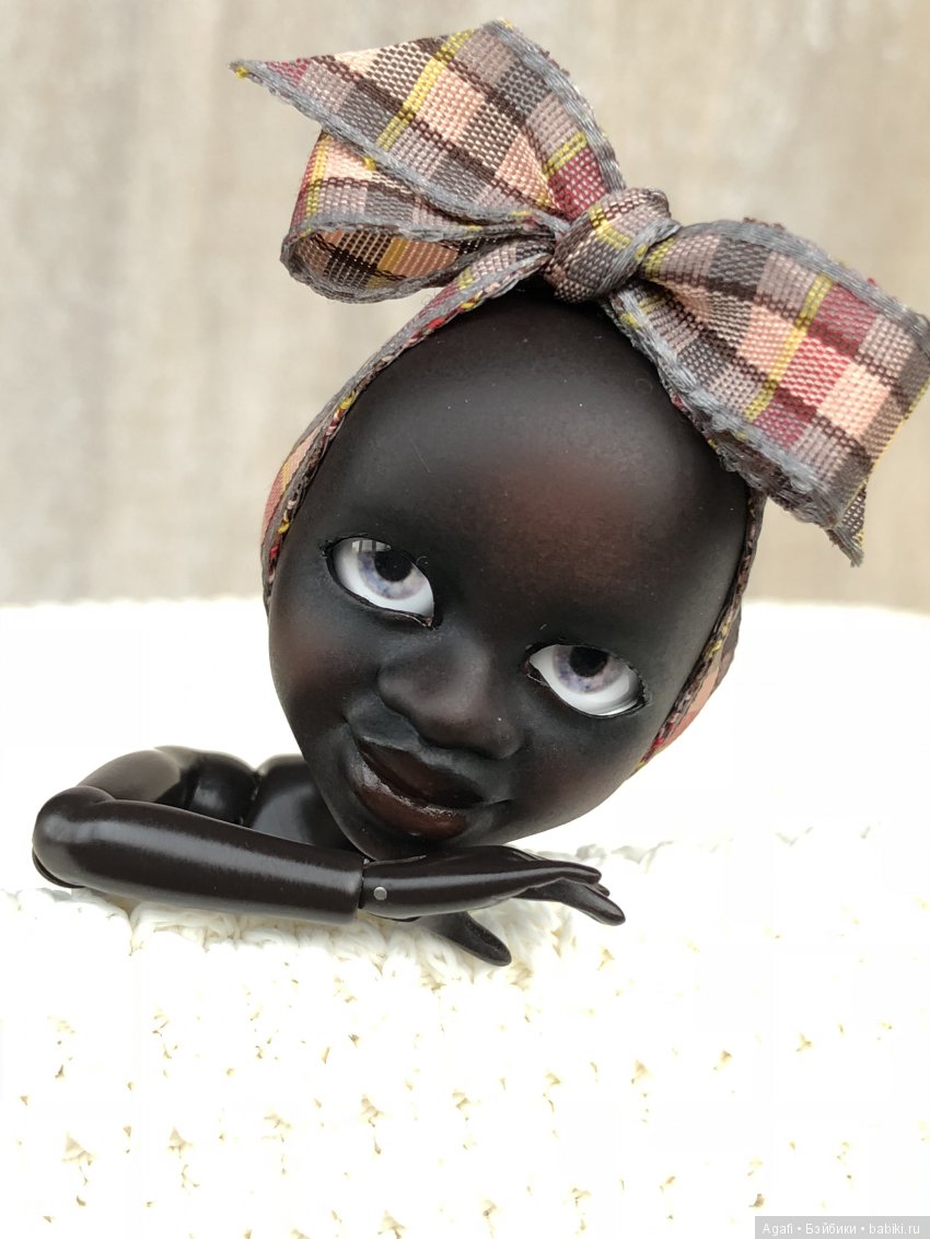 Девочка уголёк — Куклы Milim Studio (Милим): российские БЖД (фото 2)