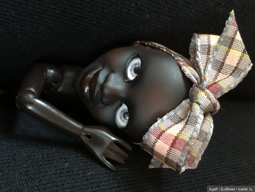 Девочка уголёк — Куклы Milim Studio (Милим): российские БЖД (фото 4)