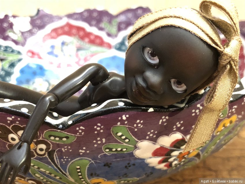 Девочка уголёк — Куклы Milim Studio (Милим): российские БЖД (фото 6)