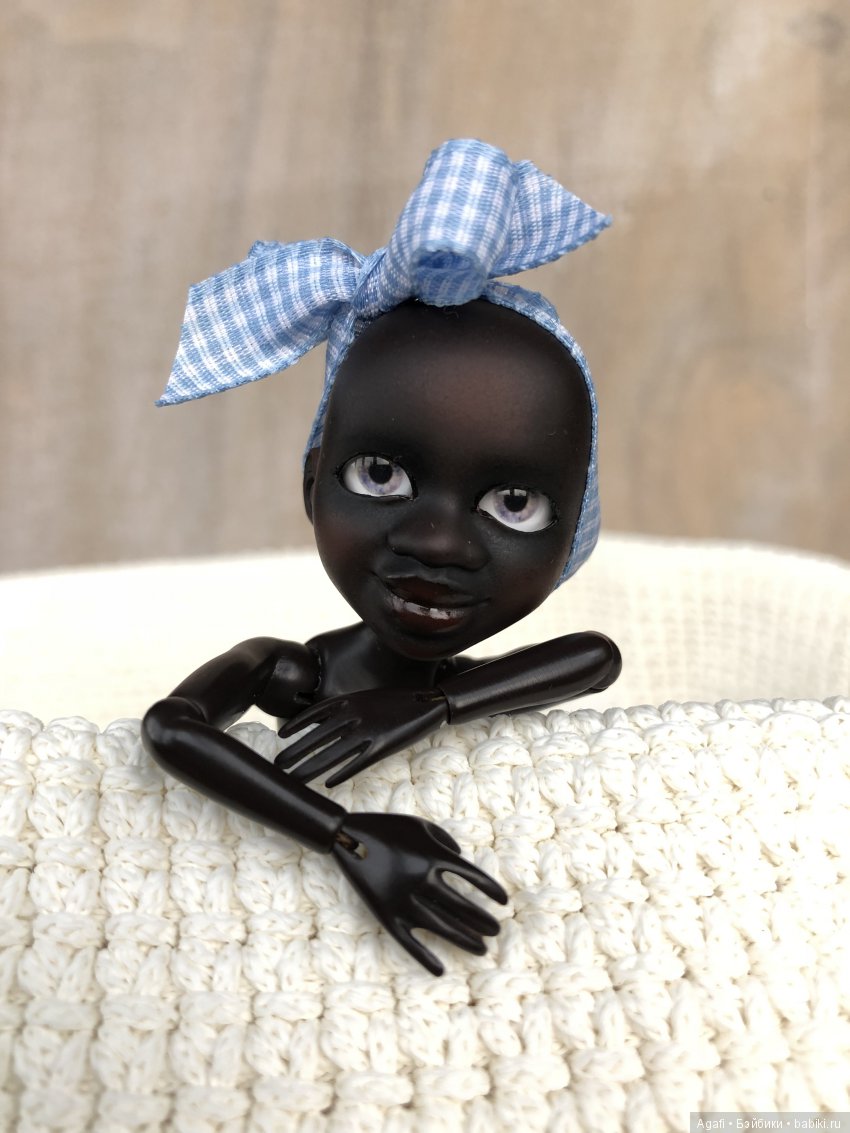 Девочка уголёк — Куклы Milim Studio (Милим): российские БЖД