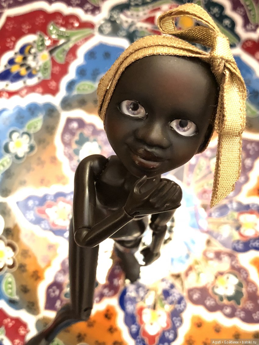 Девочка уголёк — Куклы Milim Studio (Милим): российские БЖД (фото 5)