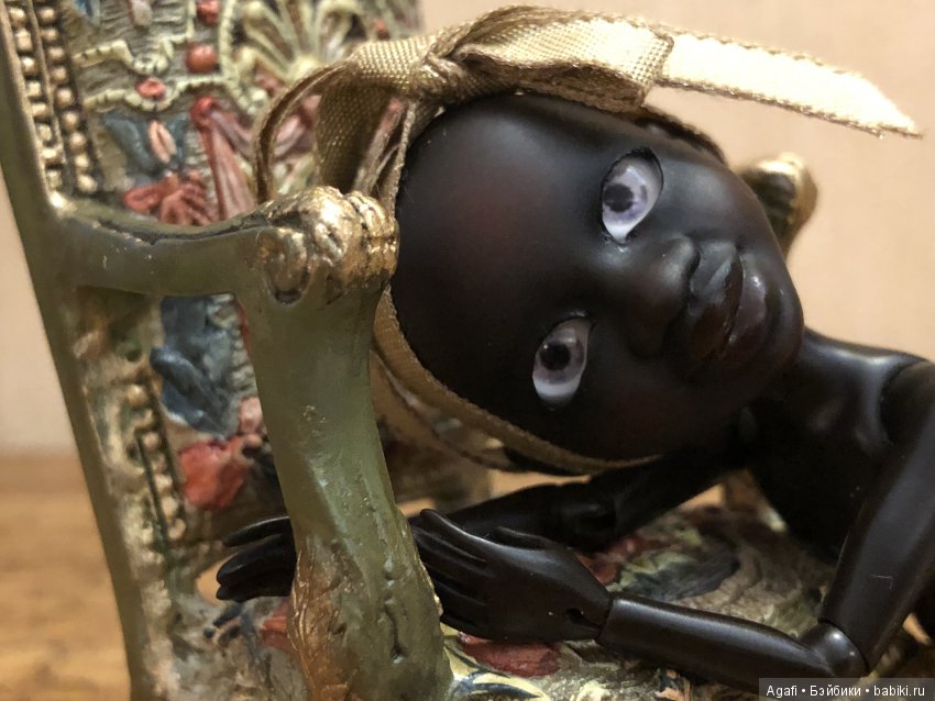 Девочка уголёк — Куклы Milim Studio (Милим): российские БЖД (фото 7)