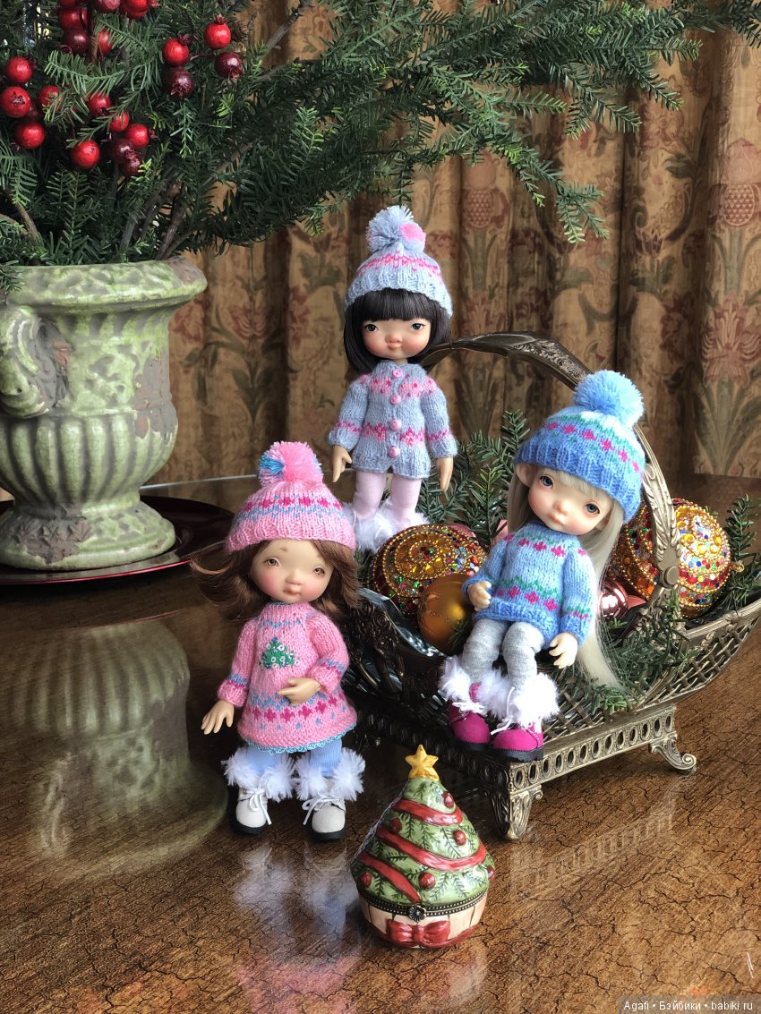 Наш любимый Новый год — Домашние коллекции кукол: фото собраний