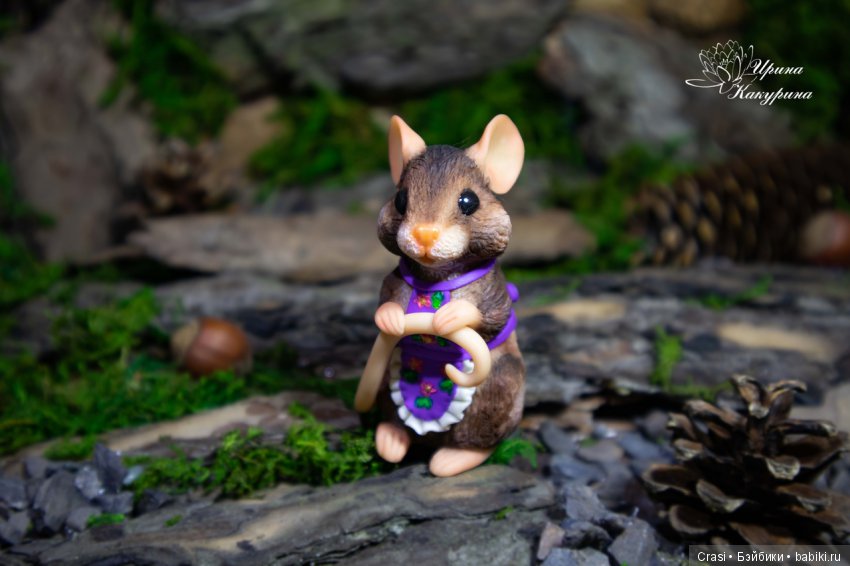 Румбоксы с мышками — Авторские миниатюрные куклы: лепка (фото 4)