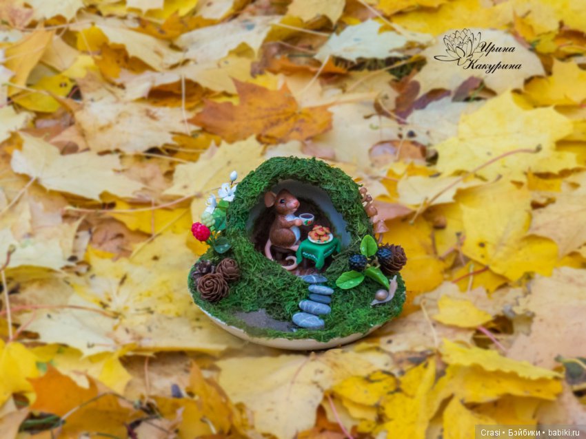 Румбоксы с мышками — Авторские миниатюрные куклы: лепка (фото 8)