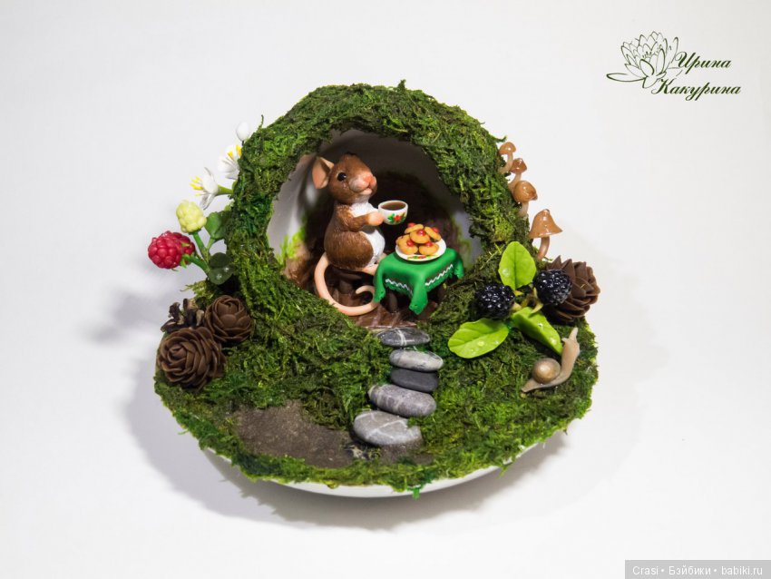 Румбоксы с мышками — Авторские миниатюрные куклы: лепка (фото 6)